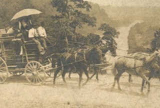 A Stagecoach Near Seguin
