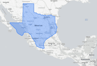 Texas Compared to Mexico