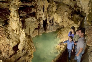 The Natural Bridge Caverns