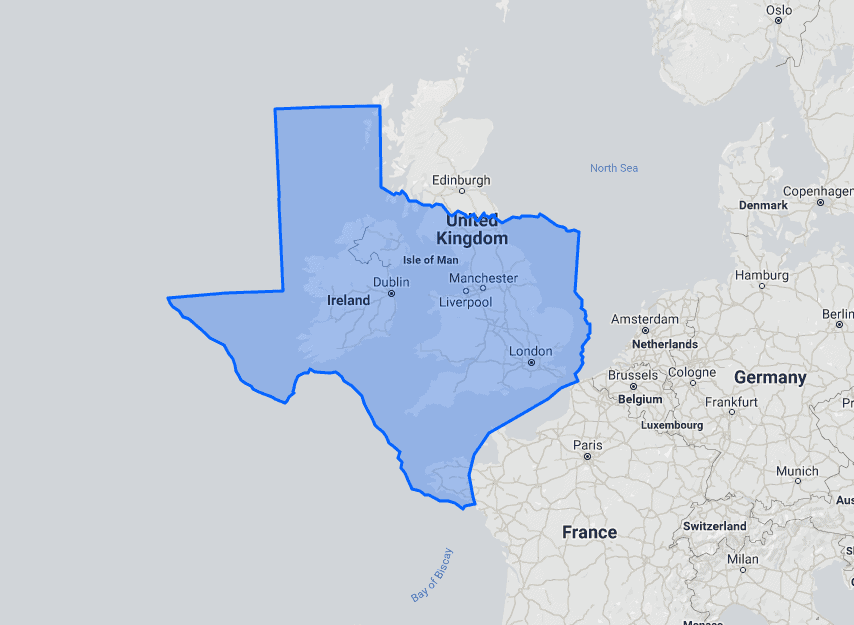 How Big is Texas?